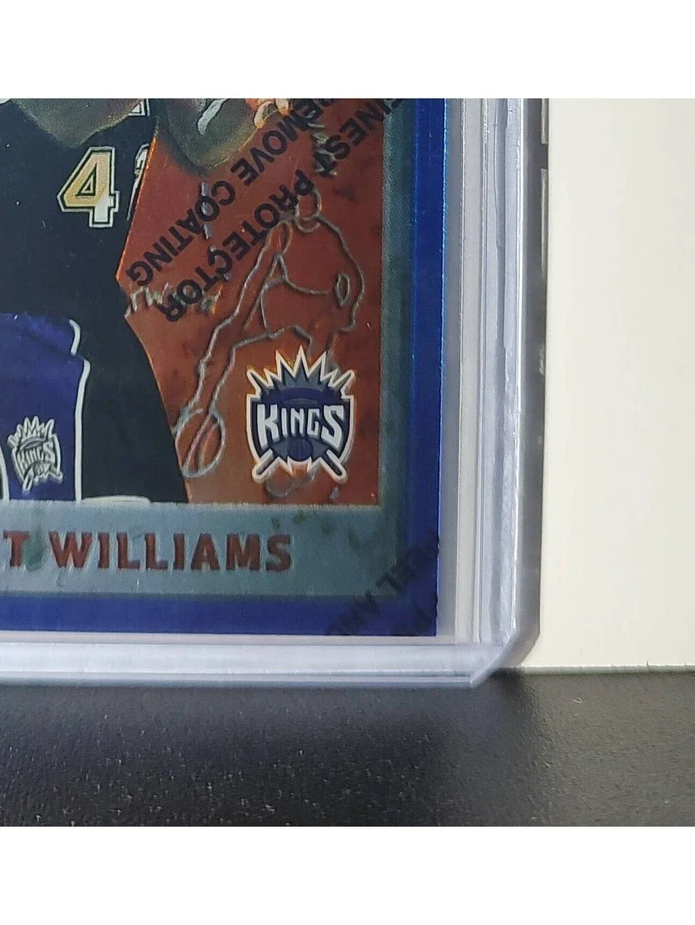 Walt Williams 1995-96 Topps Finest NBA #241 Card Sacramento Kings